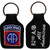 82nd Airborne Embroidered Key Chain