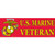 U.S. Marine Corps Veteran-Bumper Sticker
