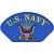 USN Logo Patch - Blue & Yellow