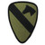 1st Cavalry Division Patch Subdued Olive and Black 