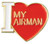 I Love My Airman Pin