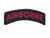 Airborne Tab Red on Black