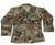 US GI Military Issue Used Woodland Camo BDU Shirts
