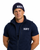 Navy Watch Cap with Navy Text