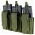Condor Molle Triple 5.56 & Pistol Kangaroo Mag Pouch