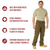 Russet Brown Vintage Paratrooper Fatigue Pants 