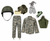 Kids Army Digital Ranger Costume With Helmet