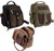 Canvas & Leather Travel Shoulder Bag