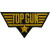 Black and Gold Top Gun Patch