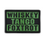 Whiskey Tango Foxtrot PVC Morale Patches