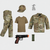 Kids OCP MultiCam Soldier Costume