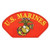 US Marines Patch with Eagle Globe and Anchor - Red US Marines Patch with Eagle Globe and Anchor - Red