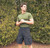 Black Vintage Paratrooper, Zipper Fly, 6 Pockets - Cargo Shorts 