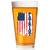 Patriot Flag Pint Glass