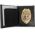 Compact Bi-Fold ID Case With Recessed Badge Cutout - 0002