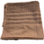 Military Style Brown Bath Towel
