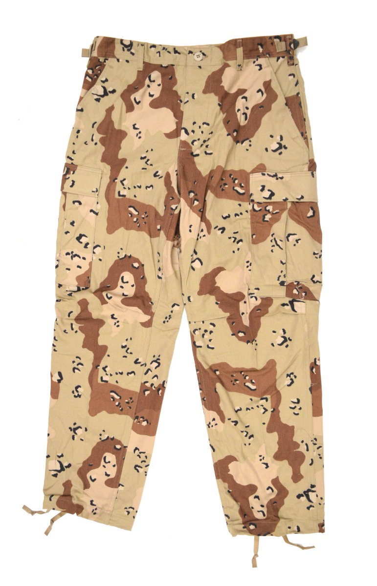 【未使用】DESEAT CAMOUFLAGE PATTERN TROUSERS CAMO HQ - Swiss TAZ 90 Multiumfeld-Tarnmuster CAMO unisex