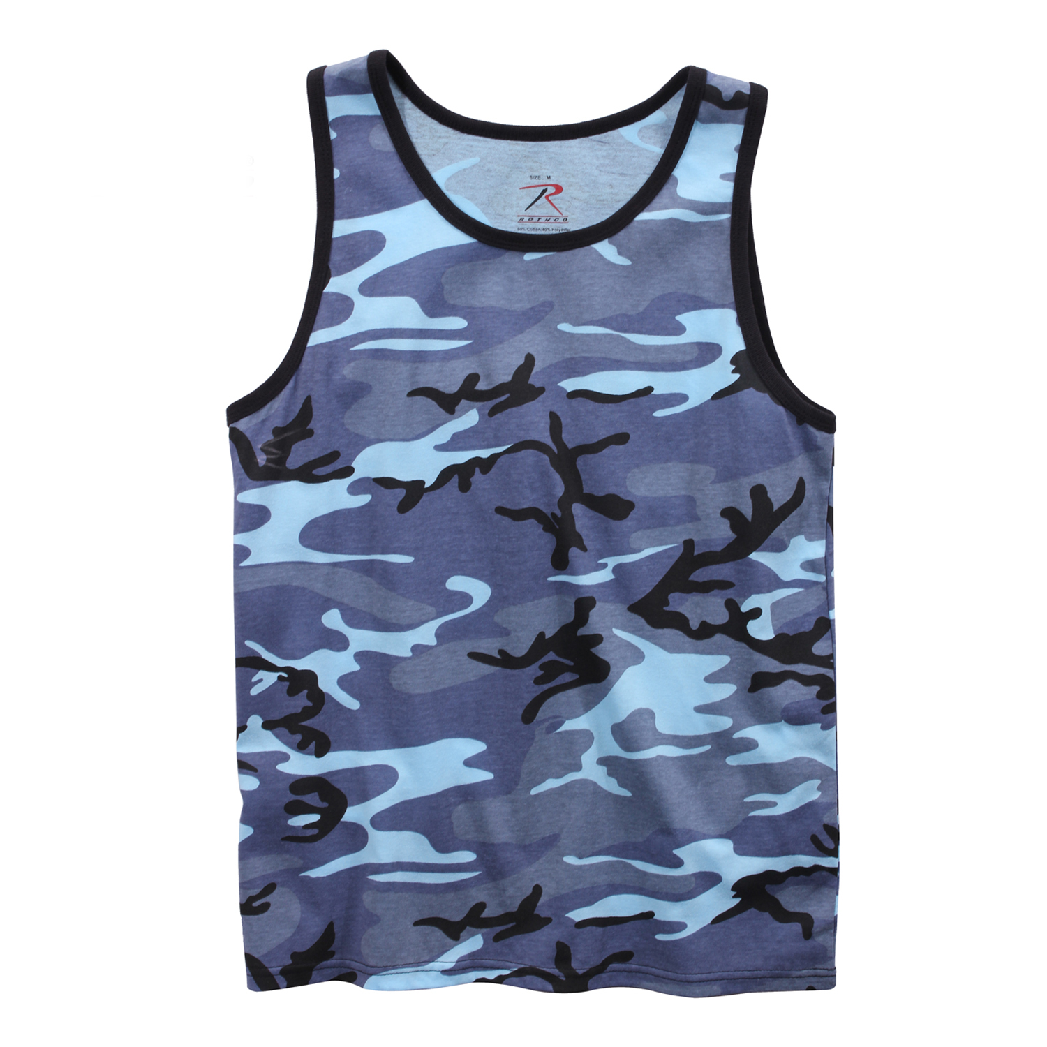 Buy Sky Blue Camouflage Tank Top at Army Surplus World