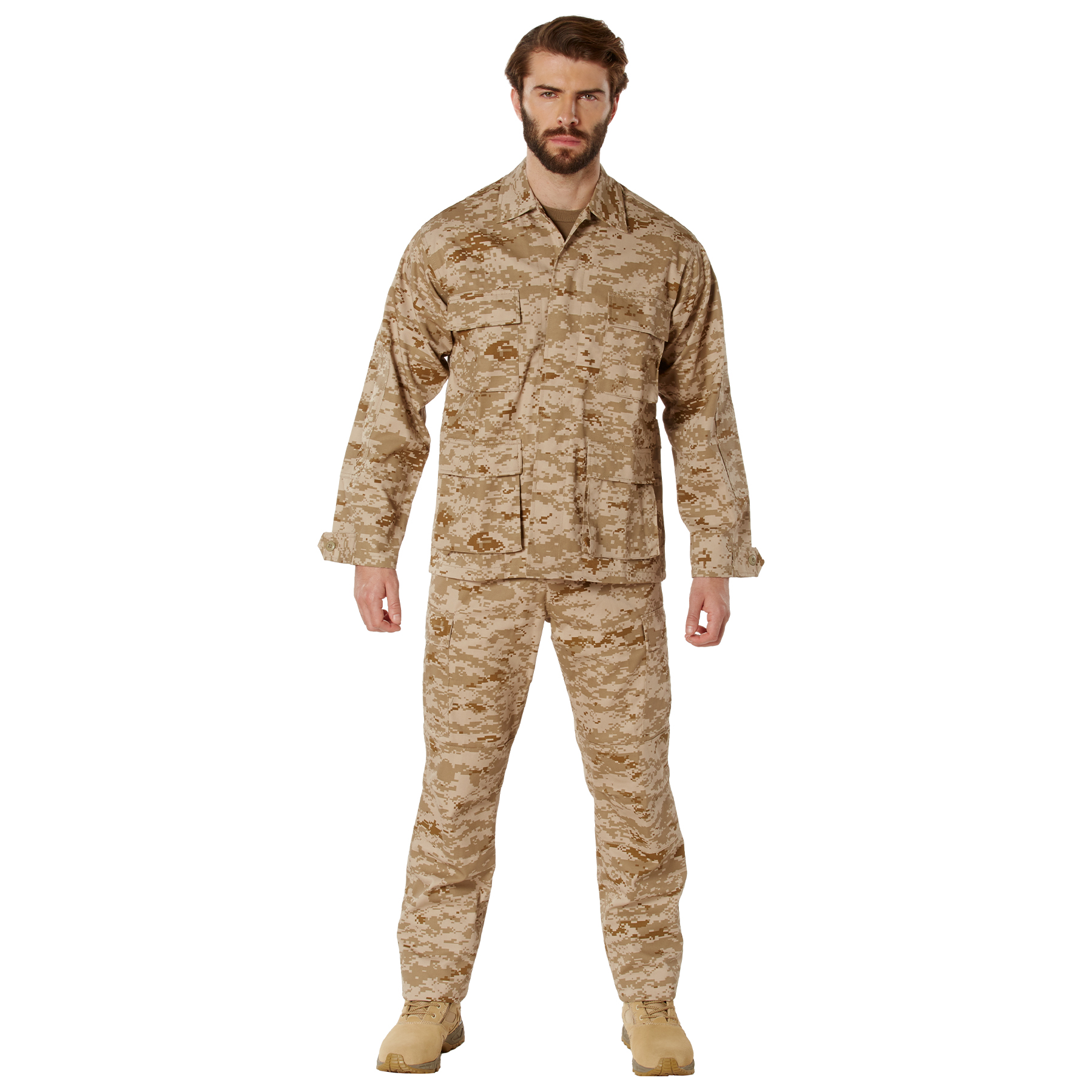 Buy Desert Digital Camo BDU Shirt at Army Surplus World
