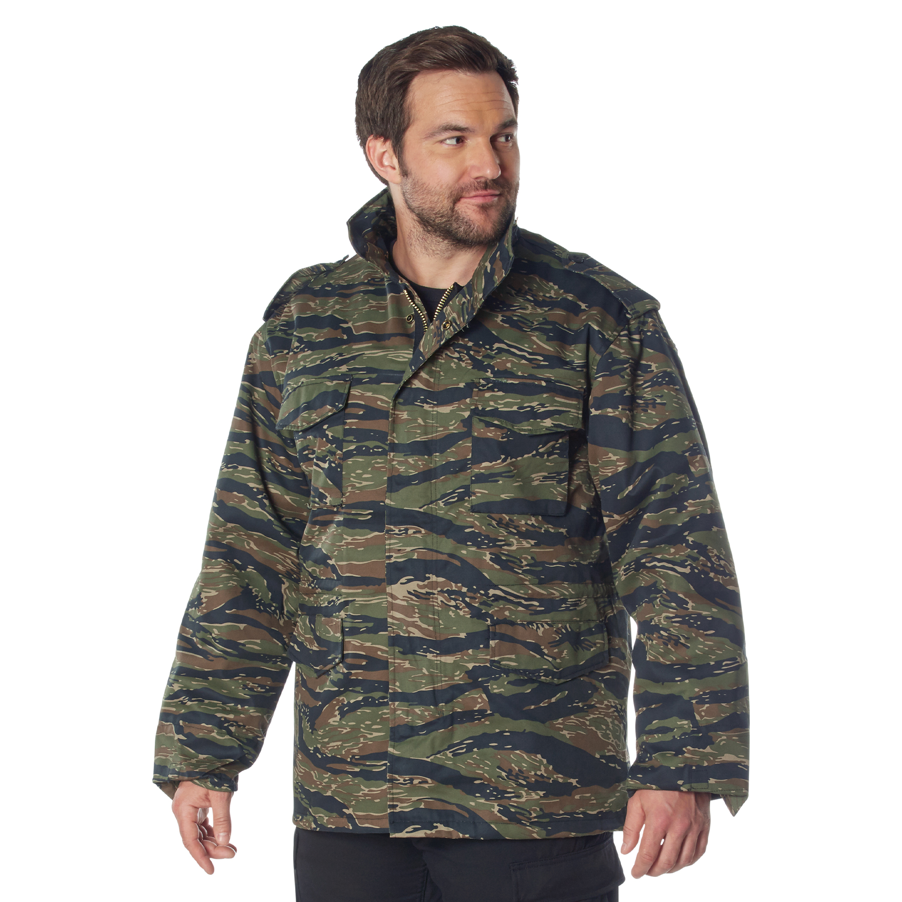 ジャケット・アウター unknown military tiger stripe jacket Tiger Stripe Jungle Jacket - Thunderhead Outfitters