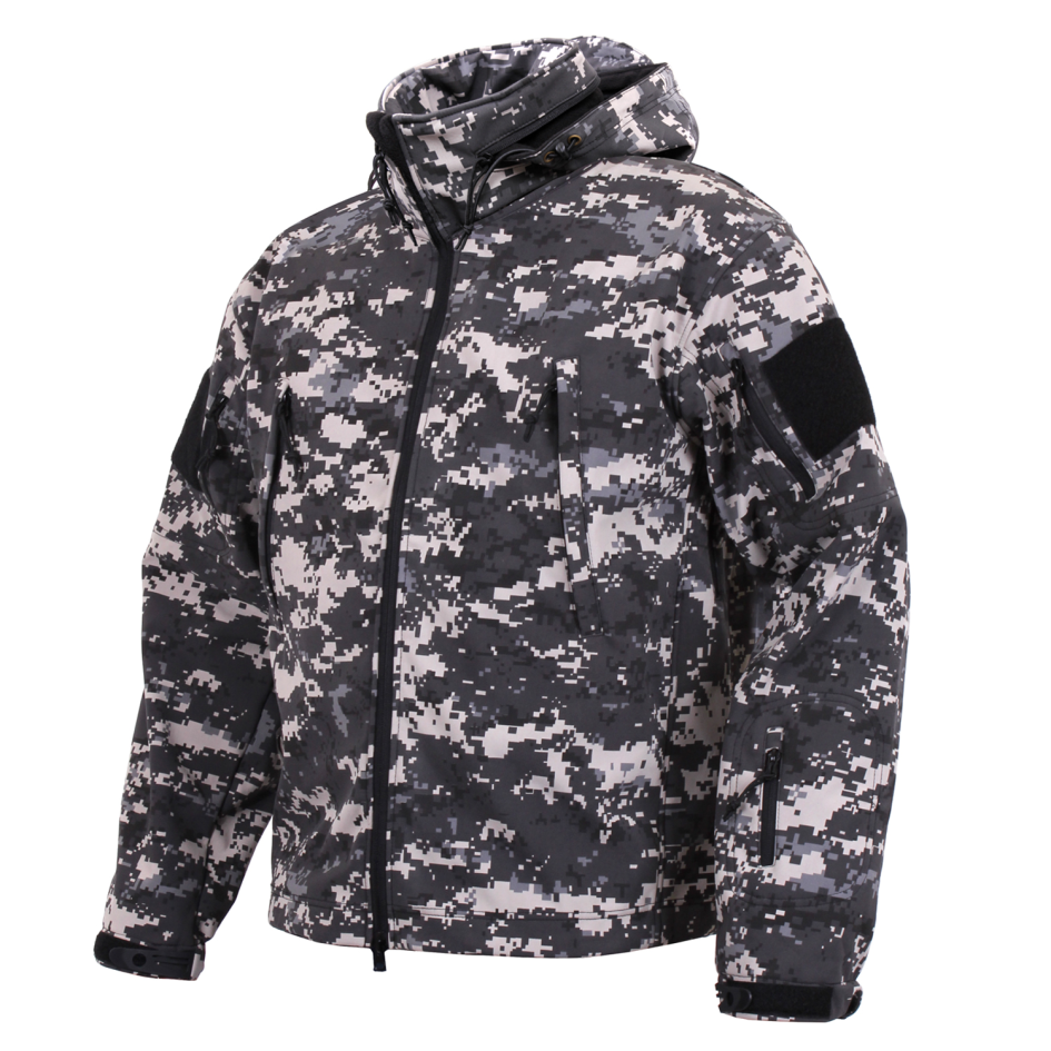 Buy Subdued Urban Digital Tactical Soft Shell Jacket at Army