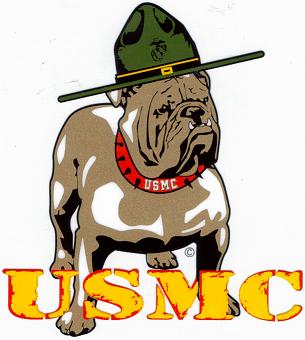 Buy USMC Devil Dog Decal at Army Surplus World