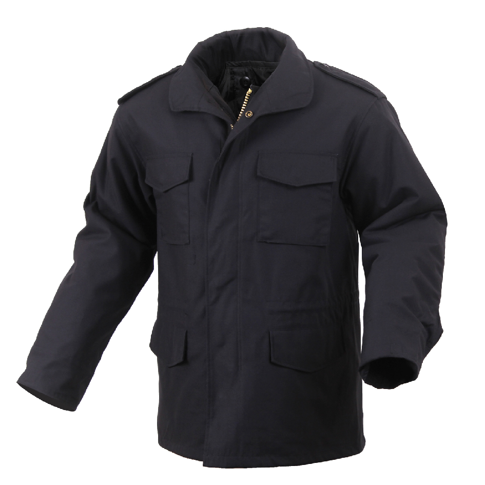 ジャケット・アウター marka M-65 FIELD JACKET LOOSE Men's M-65 Field Jacket Black (Heritage) | Alpha Industries