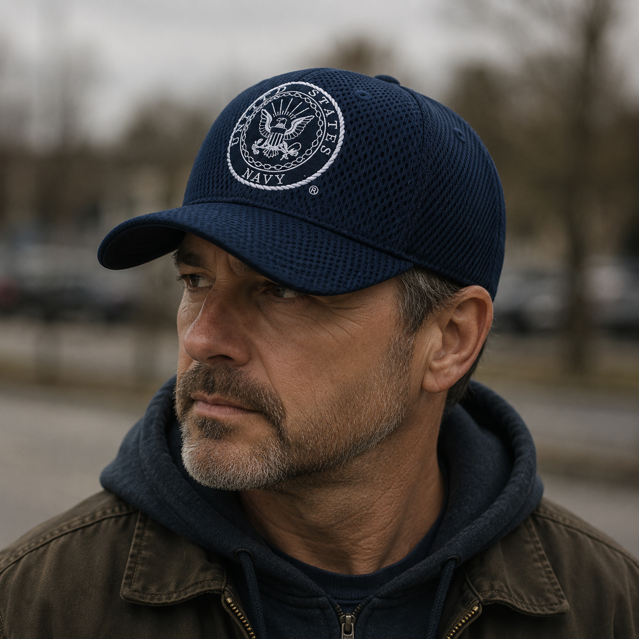Buy Navy Hat With Mesh at Army Surplus World