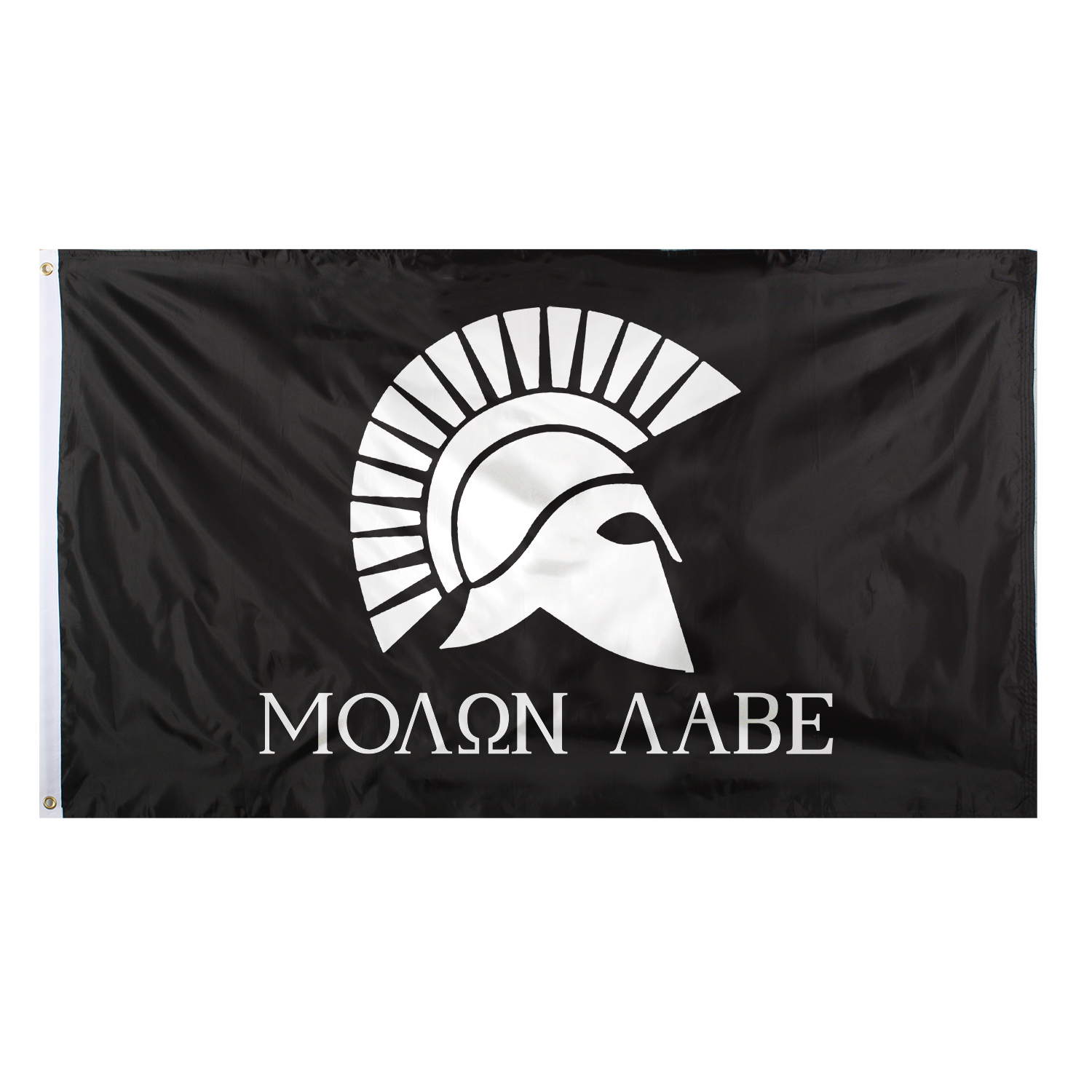 Molon Labe Flag Spartan Helmet Come & Take Them Outdoor Grommet Flag