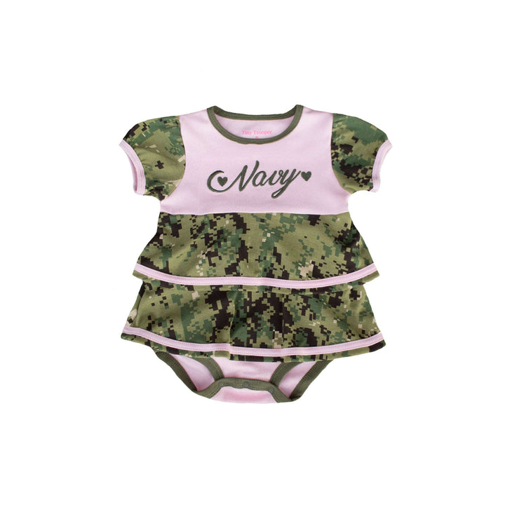 US Navy Type III Baby Girls Ruffle Dress at Army Surplus World