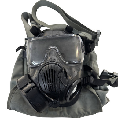 USGI M50 Gas Mask With Pouch