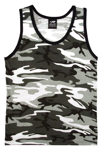 SAPEur サプール BASIC TANK TOP DIGITAL CAMO Army Tank Tops - Men's Digital Camo Tank Tops