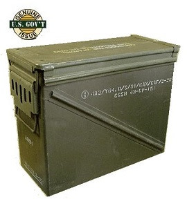 Military★浅型リメイク缶✨️3個セット Buy GI 20MM Ammo Box at Army Surplus World
