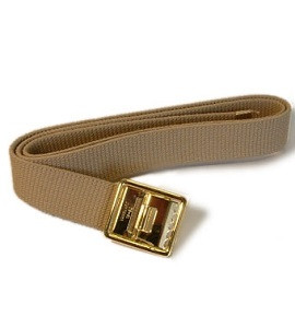 blue dress for baby girl U.S. Marines USMC Dress Blues 24K Anodized Gold Plated NCO Belt Buckle main image 1