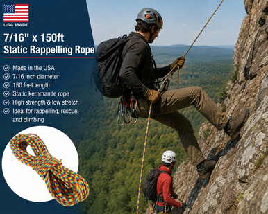 Shop Rappeling Gear at Army Surplus World
