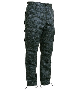 Buy Midnight Blue Digital Camo BDU Pants at Army Surplus World