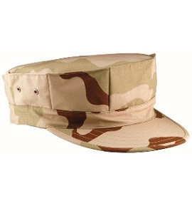 Buy US Tri-Color Desert 8 point Cover w/wo Emblem at Army Surplus