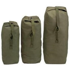 Buy Olive Top Load Canvas Duffel Bags at Army Surplus World