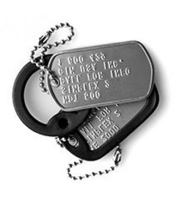 kids army dog tags