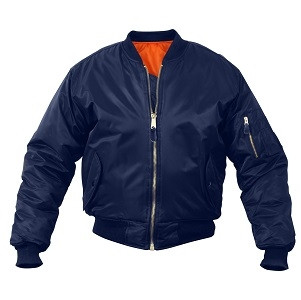 FOG MA-1フライトジャケット ダークブルー Navy Blue MA-1 Flight Jacket