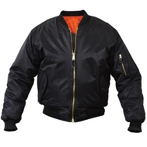 Black MA-1 Flight Jacket - Army Surplus World