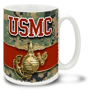 US Marine Corps Koozies & US Marine Corps Mugs