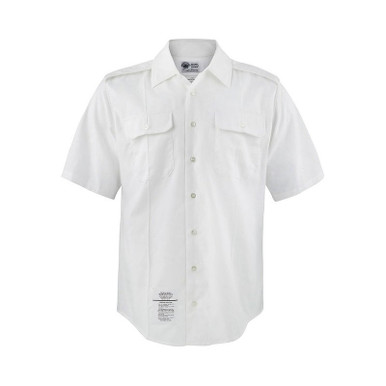 US Military Issue Mens Army White Uniform S/S Shirt