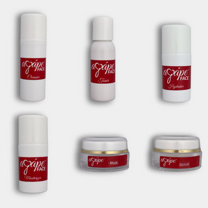 Experience the full ritual of radiant, healthy skin—now in a convenient travel size. The Agape Face Try-It-Out Kit features deluxe mini versions of our most-loved products, formulated by esthetician and formulator Kathleen Carney with over 30 years of expertise. Experience the full ritual of radiant, healthy skin—now in a convenient travel size. The Agape Face Try-It-Out Kit features deluxe mini versions of our most-loved products, formulated by esthetician and formulator Kathleen Carney with over 30 years of expertise.