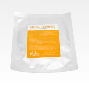 Our cooling collagen facial blanket is drenched in acids, vitamins, and hydrating ingredients to exfoliate, lighten and hydrate the skin to reduce/prevent hyperpigmentation while increasing skin's natural moisture factor. Skin will feel soft and hydrated. Excellent results on any skin: especially aging and hyperpigmented.