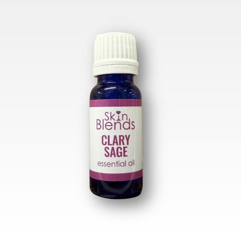 Skin Blends Clary Sage Essential Oil has a soft, herbal scent with a hint of sweetness. It’s great for skincare, helping the skin feel balanced and refreshed while providing a calming, soothing aroma.