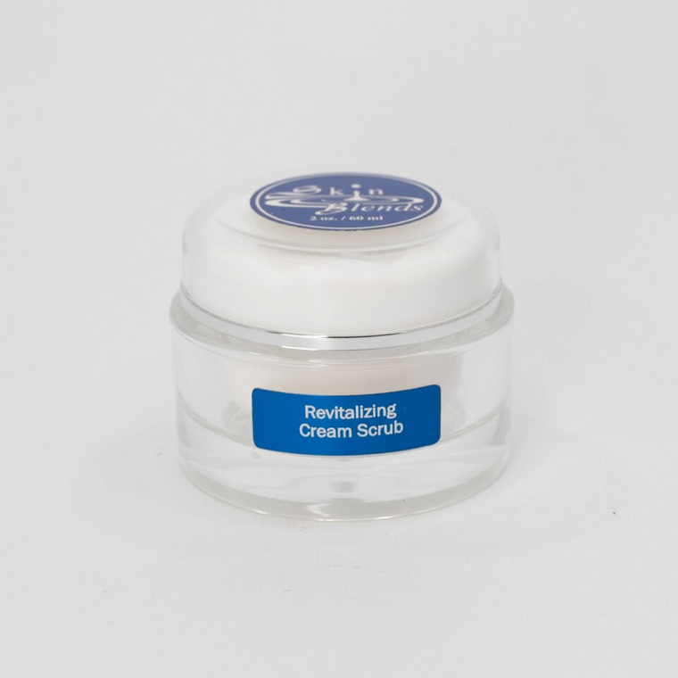 Revitalizing Cream Scrub 
This scrub uses linoleic-rich oils like Grape Seed and Pumpkin Seed to dissolve hardened sebum while professional-grade exfoliation accelerates cell turnover for a clearer, smoother complexion. By combining soothing Aloe and Green Tea with skin-mimicking Jojoba, it reveals fresh new cells and tightens the appearance of pores without triggering the "rebound" oiliness typical of harsher treatments.