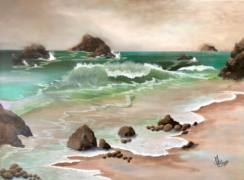 "Through the Water - Sea" by Mara Szyp "Through the Water - Sea" by Mara Szyp