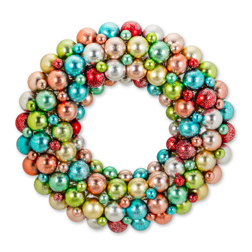 Vintage Ornament Wreath