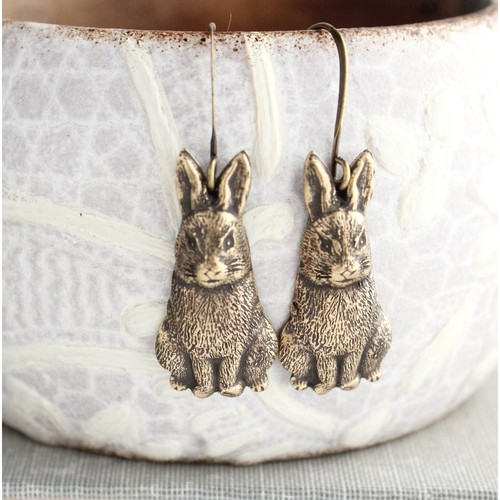 A Pocket of Posies® Bunny Rabbit Earrings